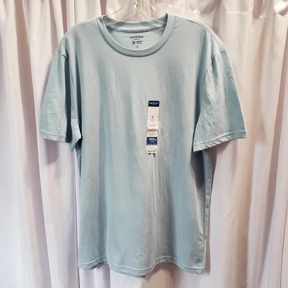 Arizona jean co men t-shirt light blue size M